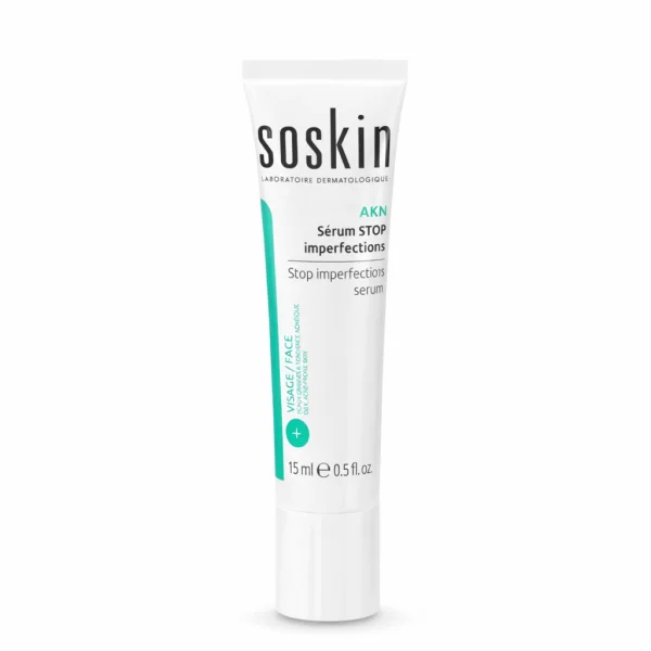 SOSKIN Stop Imperfection Serum for Acne Skin, 15 ml